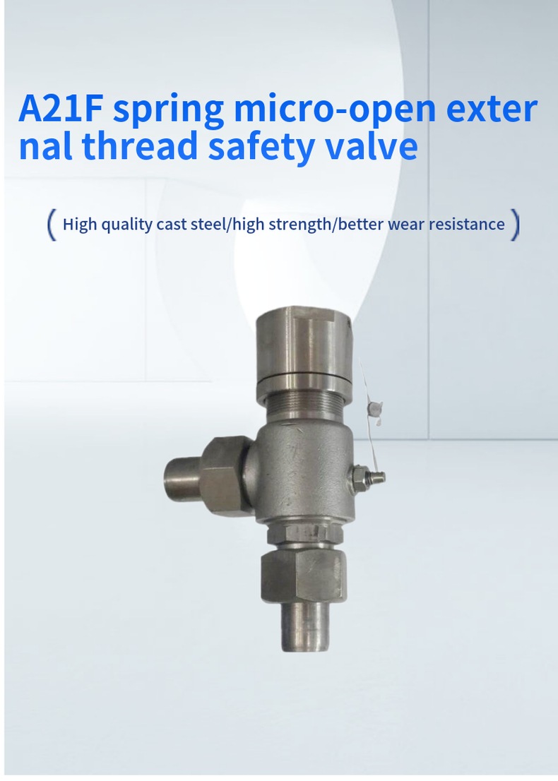 A21F Spring Micro-Open External Thread Safety Valve