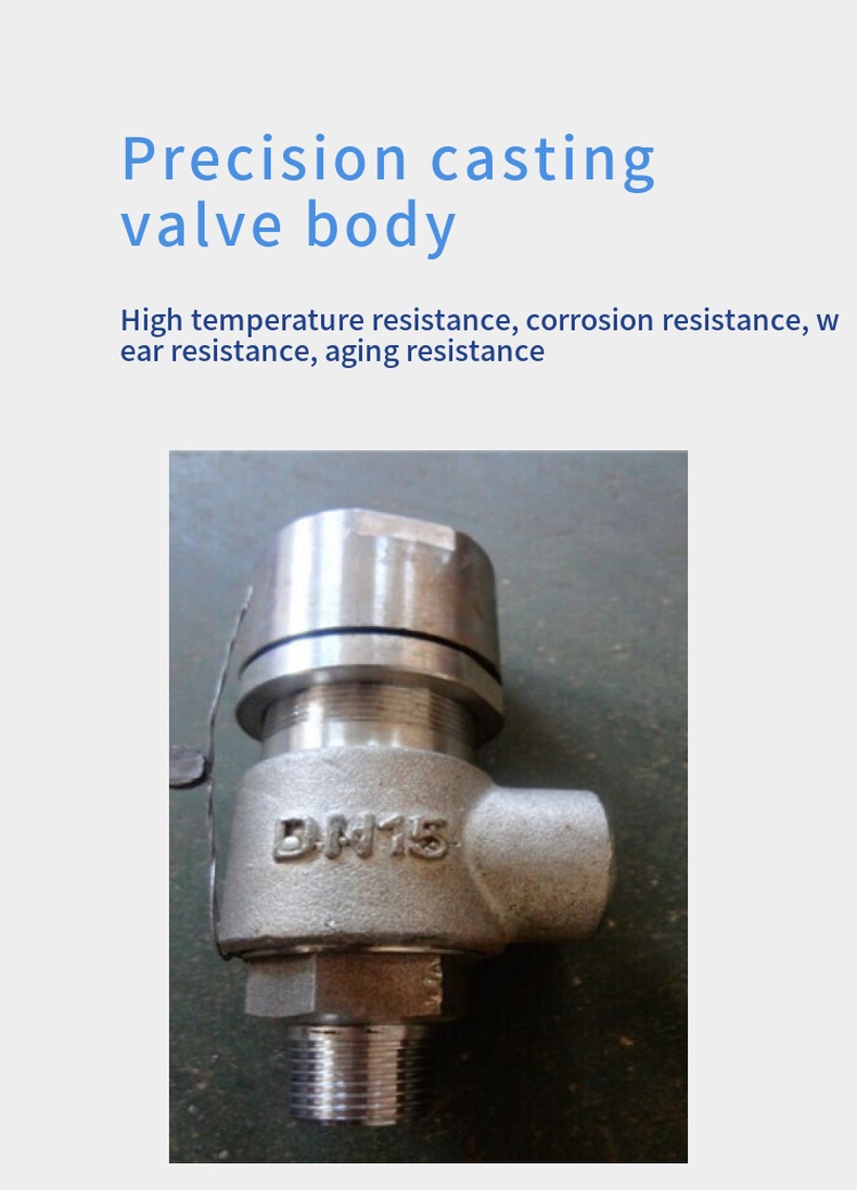 A21F Spring Micro-Open External Thread Safety Valve