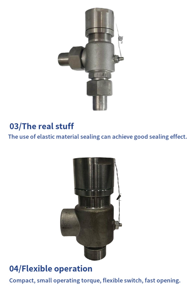 A21F Spring Micro-Open External Thread Safety Valve