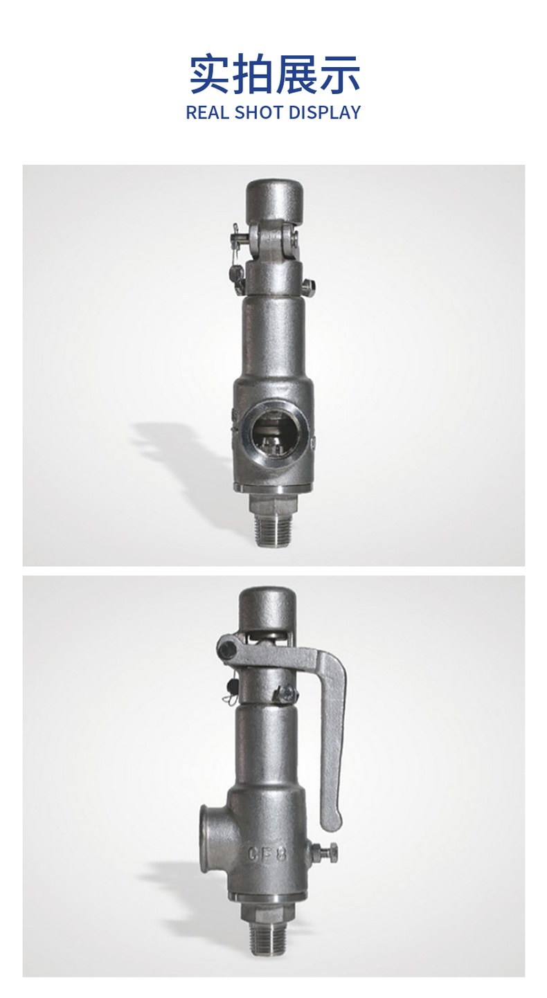 A27H Full-Open Steam Safety Valve with External Thread