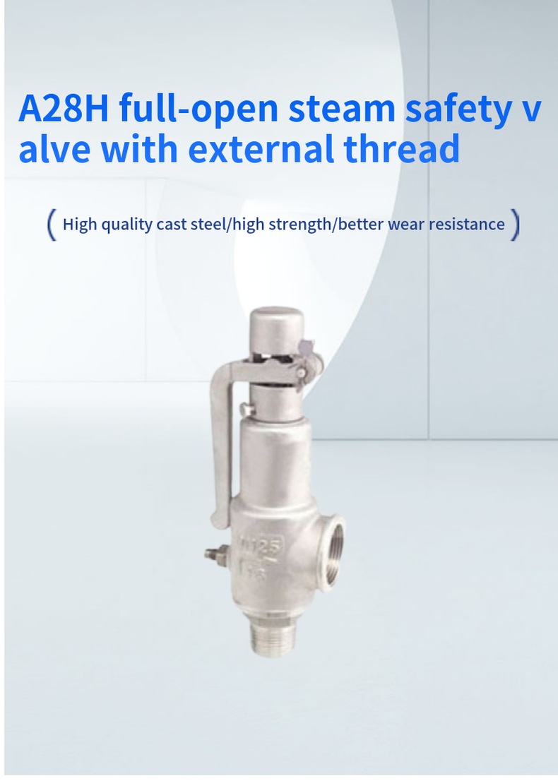 A27H Full-Open Steam Safety Valve with External Thread