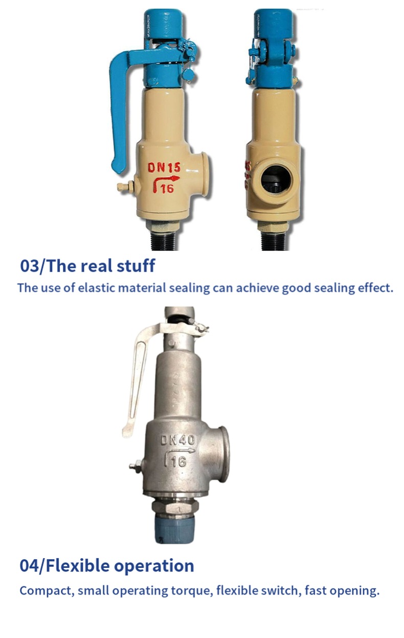 A27H Full-Open Steam Safety Valve with External Thread