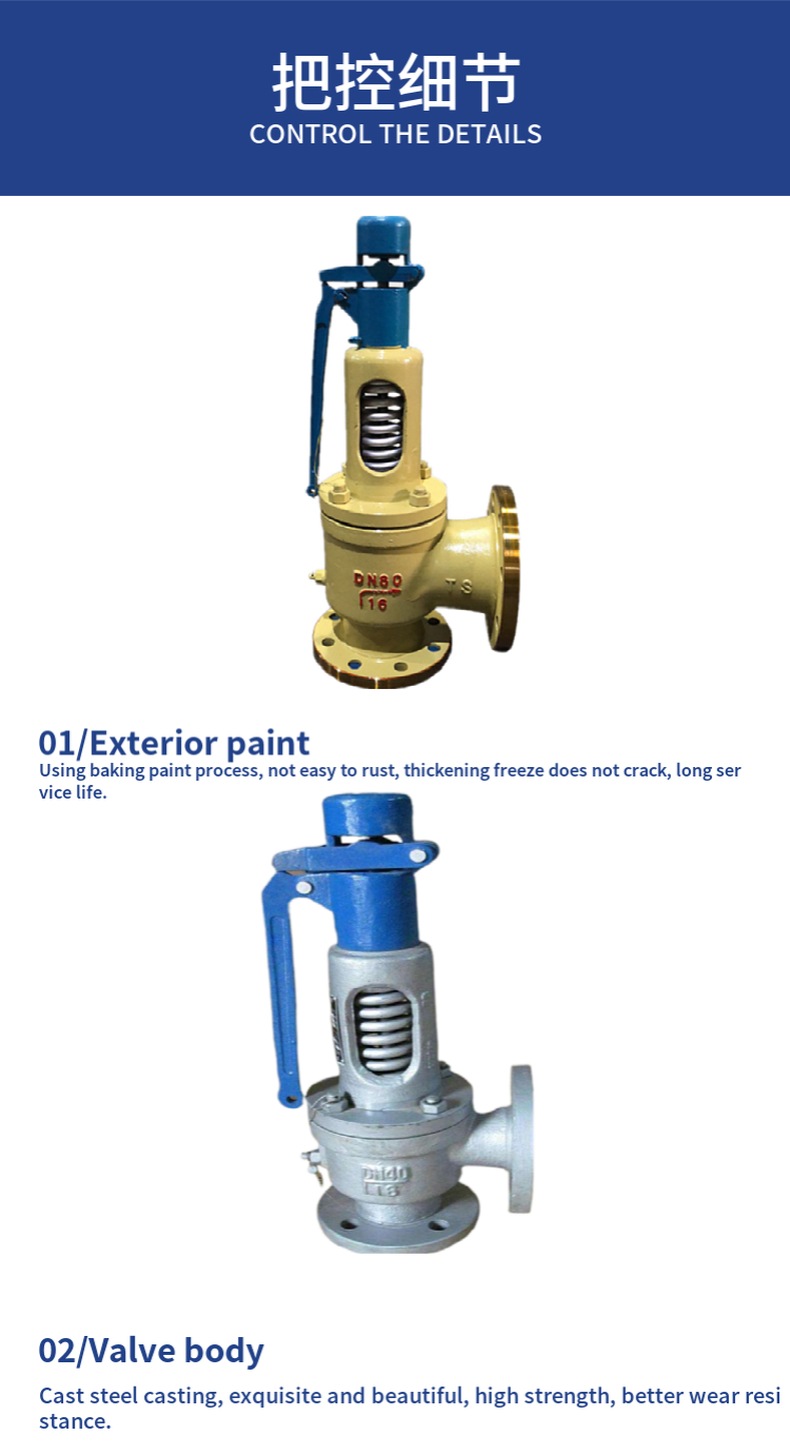 A44Y Fully Opened Safety Valve With Wrench Spring