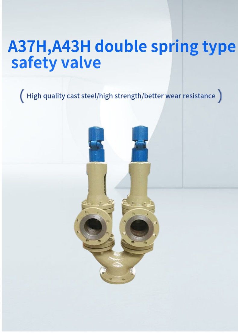 A38Y spring type double safety valve