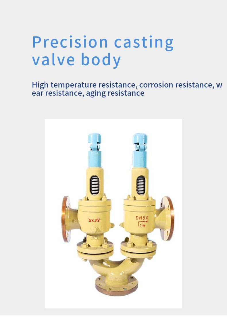 A38Y spring type double safety valve