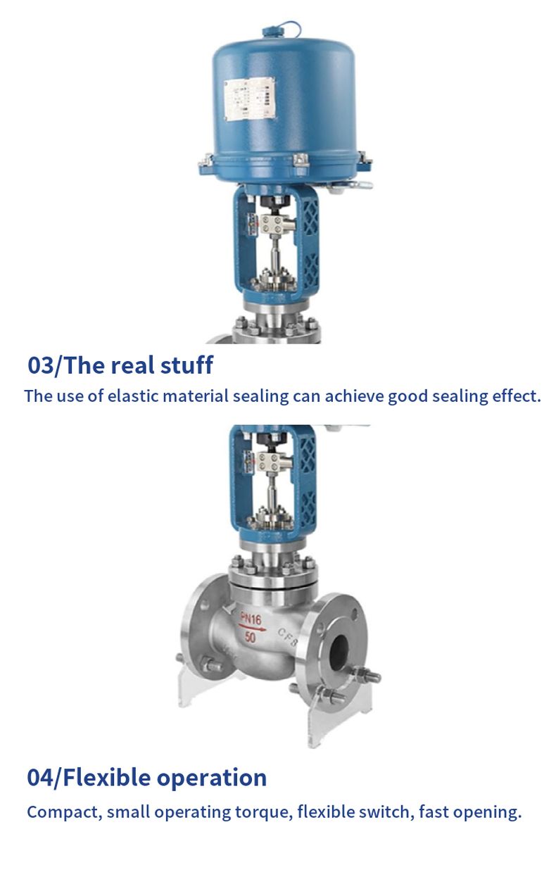 CV300 electric series regulating valve