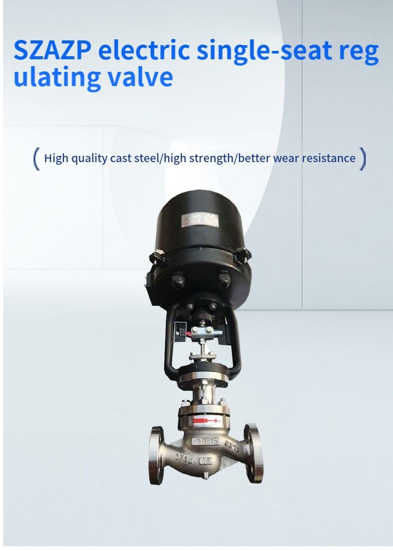 SZAZP electric single-seat regulating valve