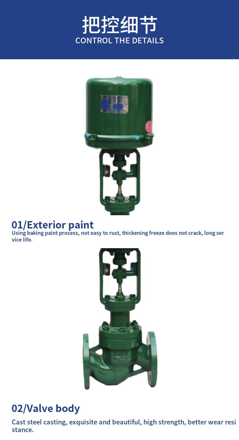 ZDLP electric single-seat regulating valve