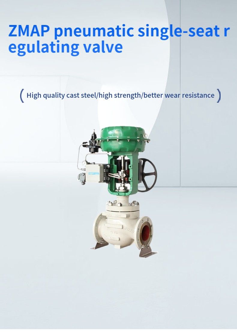 ZMAP pneumatic single-seat regulating valve