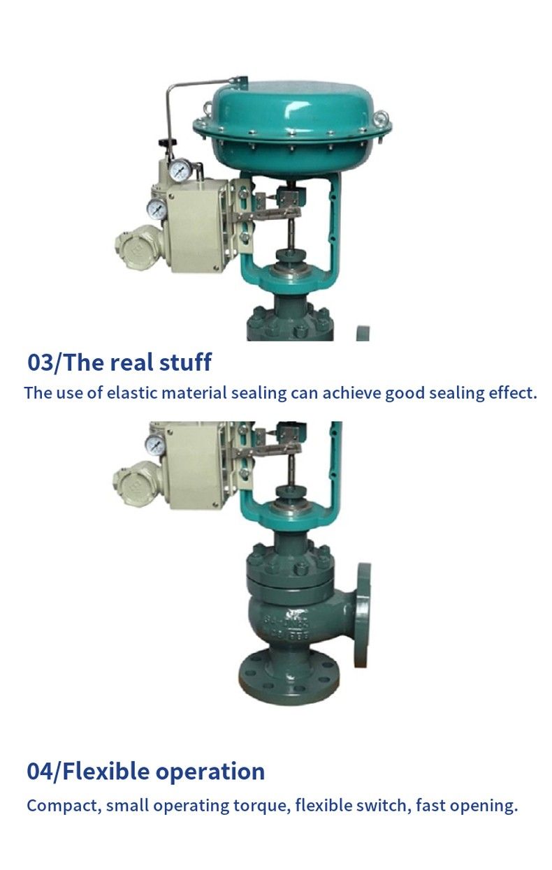 ZMAS pneumatic film Angle regulating valve