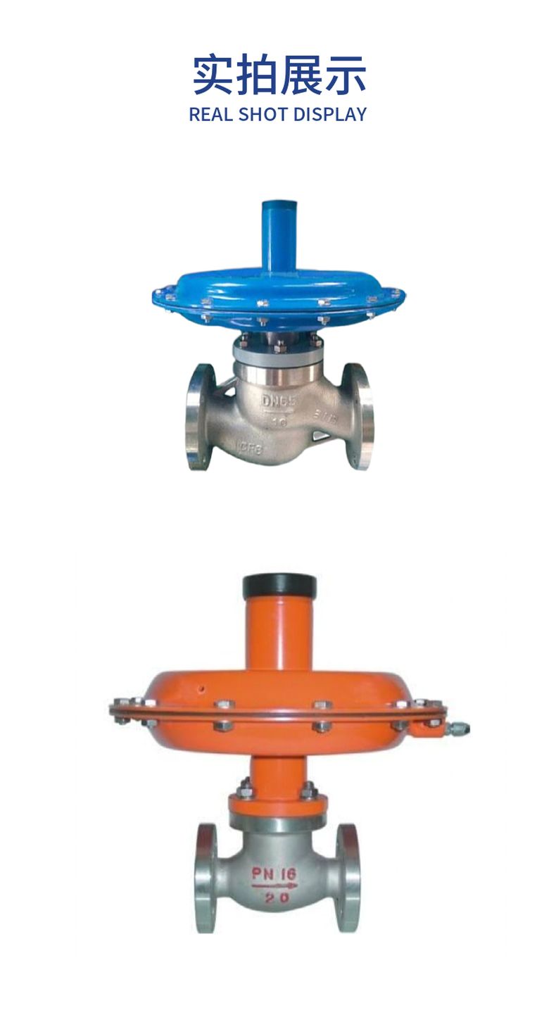 ZZVP self-operated micro-differential pressure control valve. Nitrogen vent valve