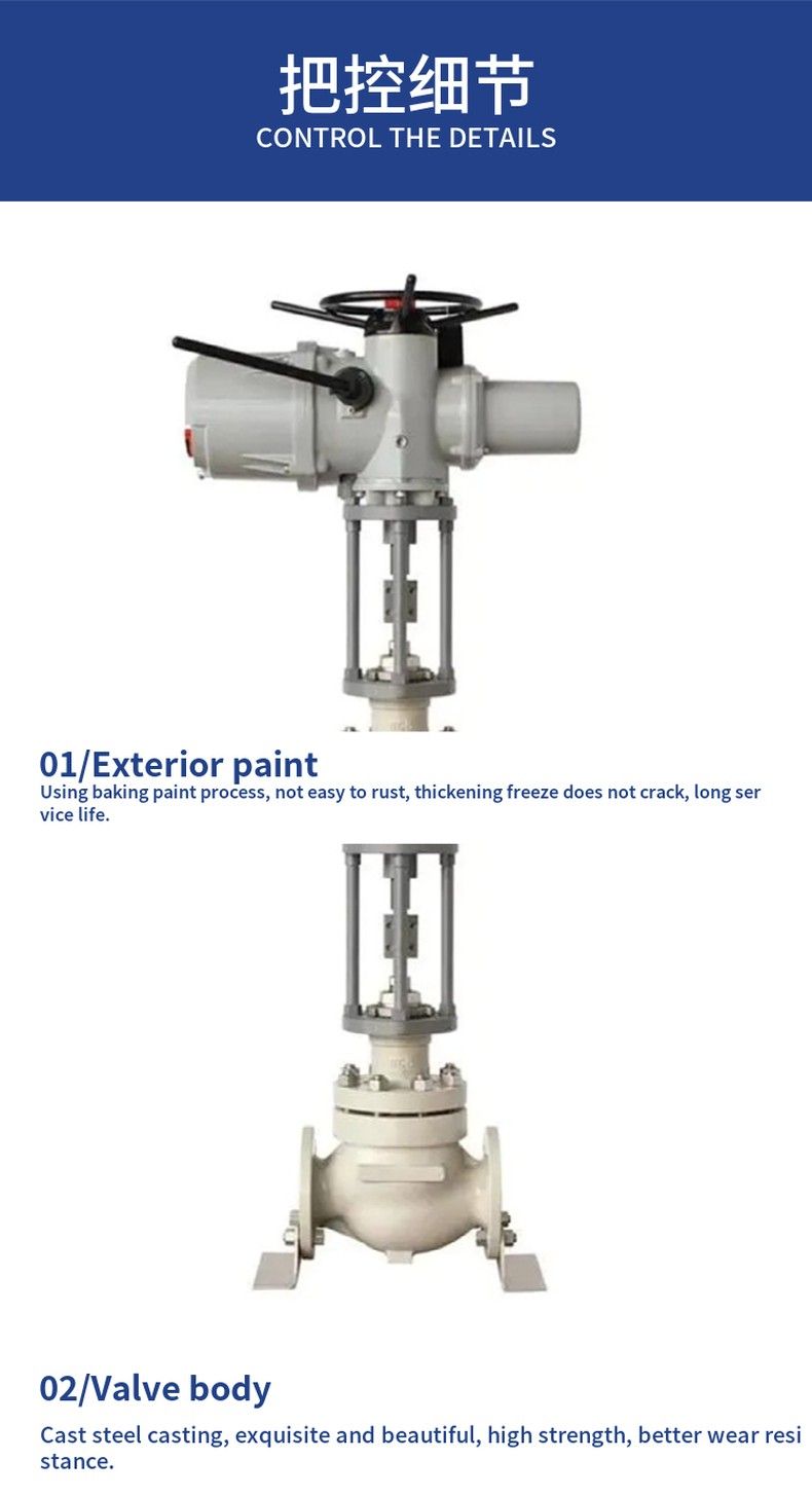 Electric bellows regulating valve