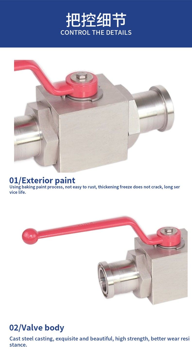 BKH, MKH quick installation high pressure ball valve