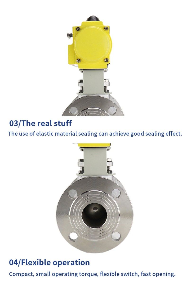 BQ641F pneumatic insulated ball valve