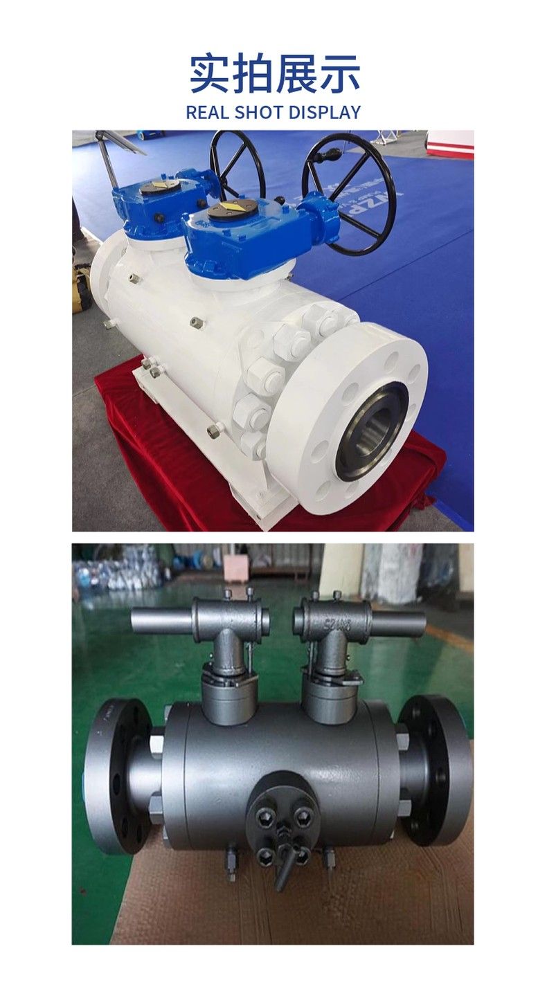 DBB double drain double ball valve