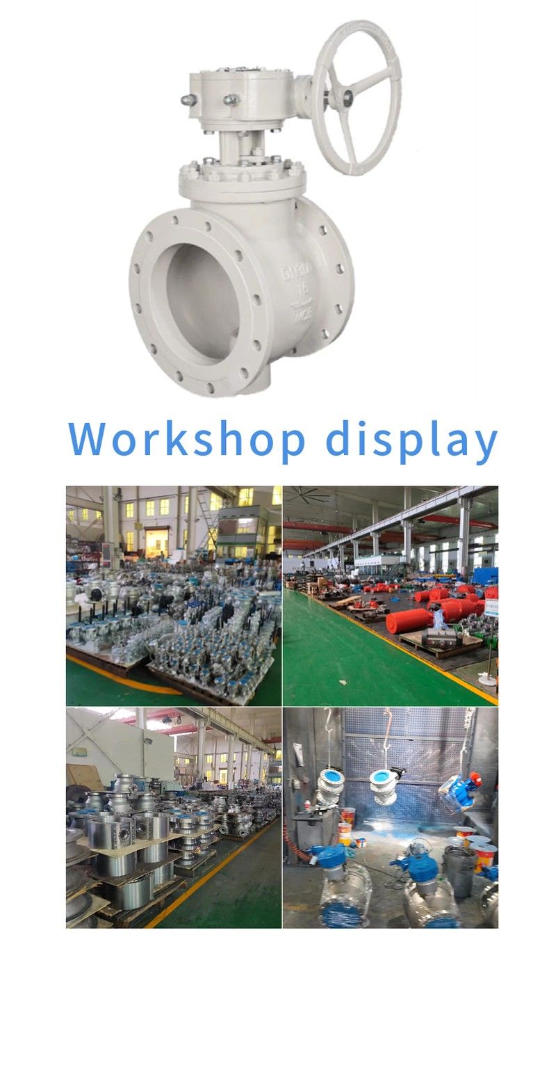 DYQ340F mounted eccentric globe ball valve