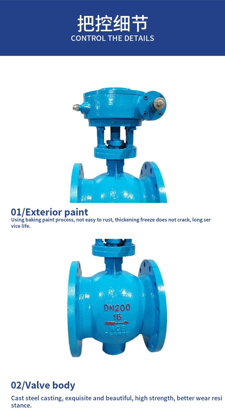 EQ347F eccentric ball valve