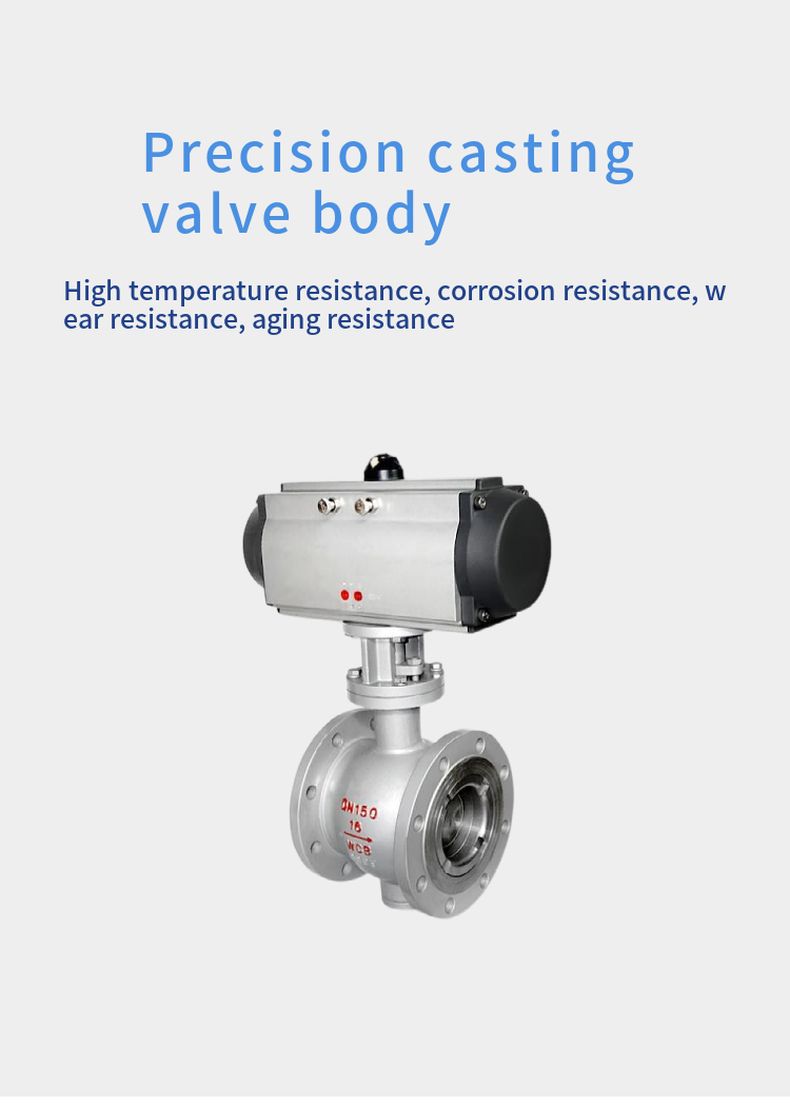 EQ647F pneumatic eccentric half ball valve