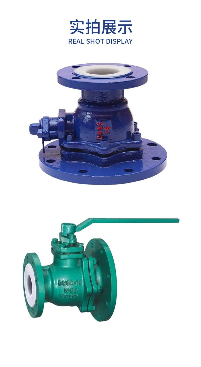 FQ41F46 Discharge lined fluorine ball valve