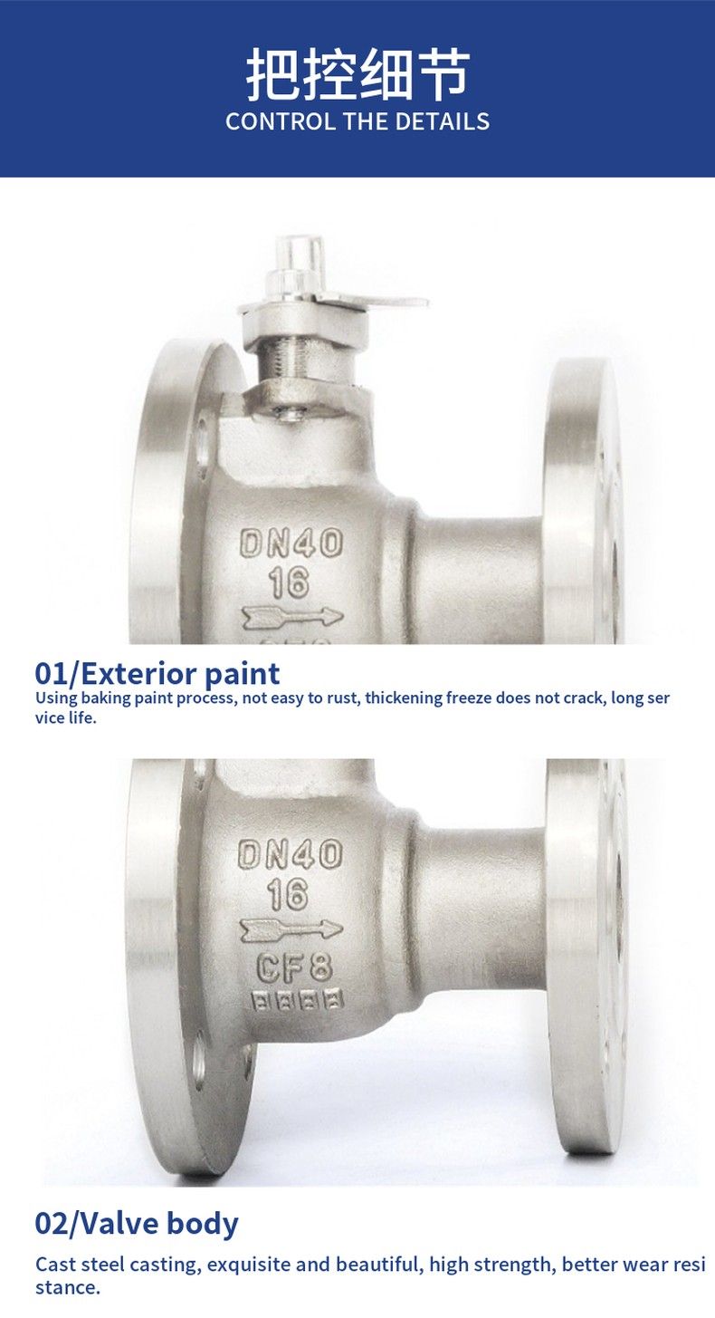 FQ41F Discharge ball valve