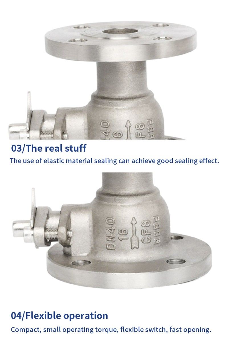 FQ41F Discharge ball valve