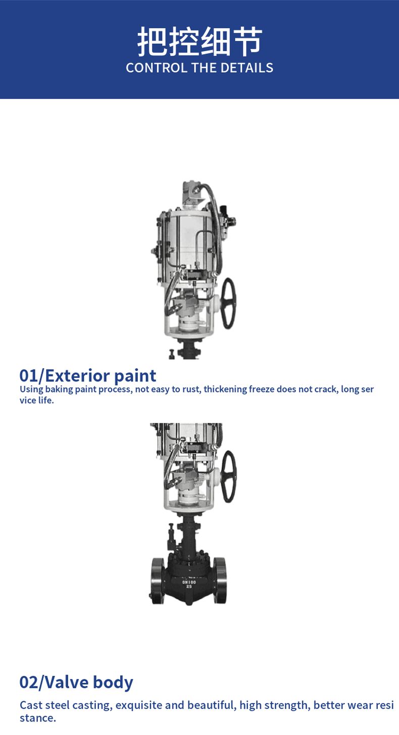 GQ647H pneumatic track ball valve