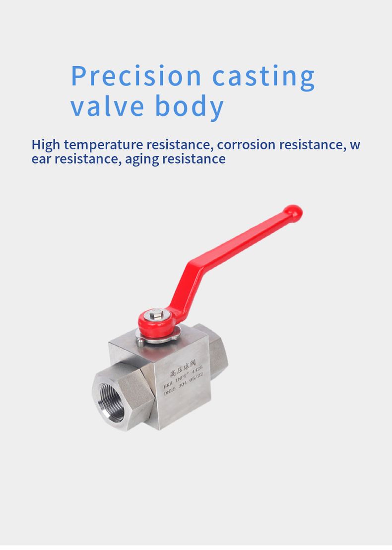 KHB, BKH high pressure ball valve