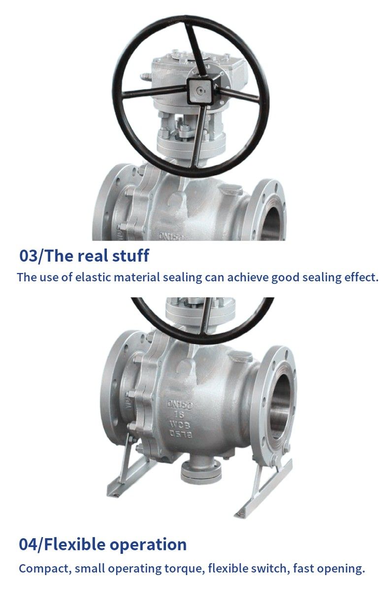 MQ47 Pulverized coal injection, ash discharge fixed ball valve