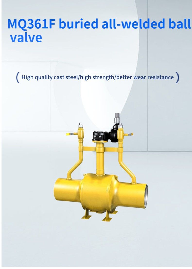 MQ361F buried all-welded ball valve