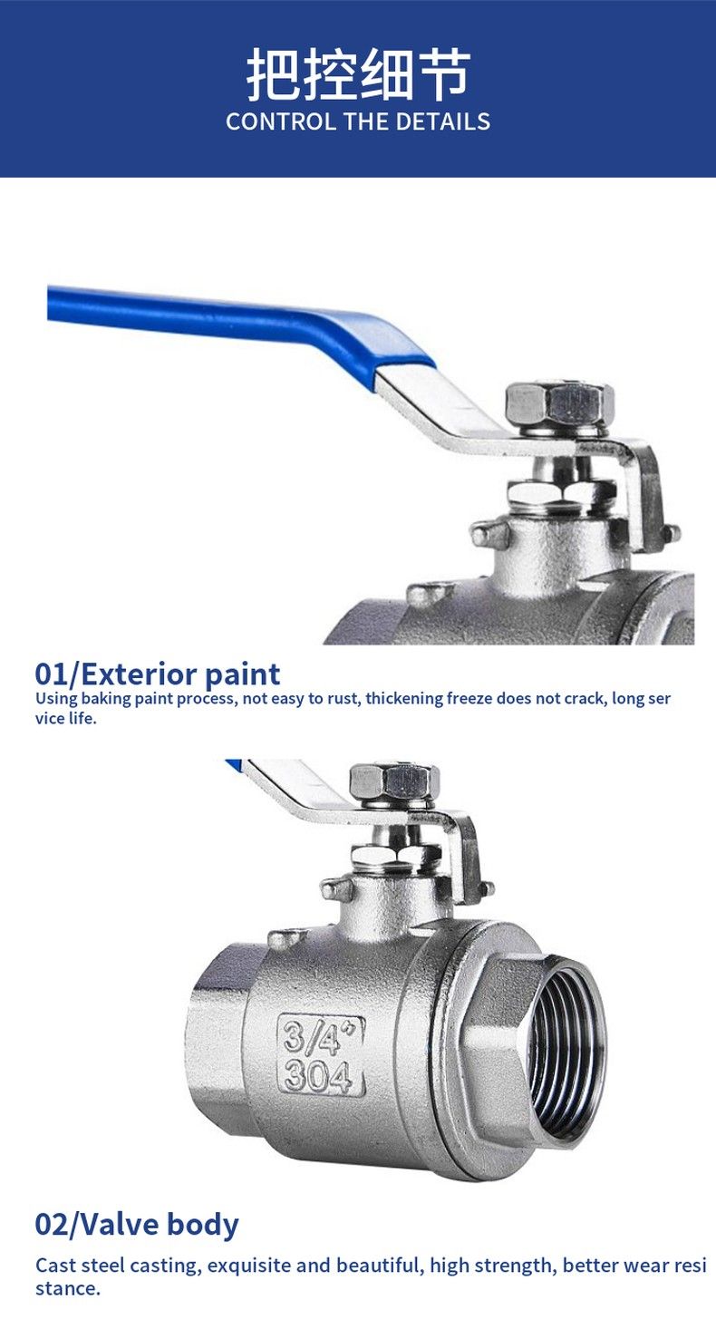 Q11F two-piece ball valve