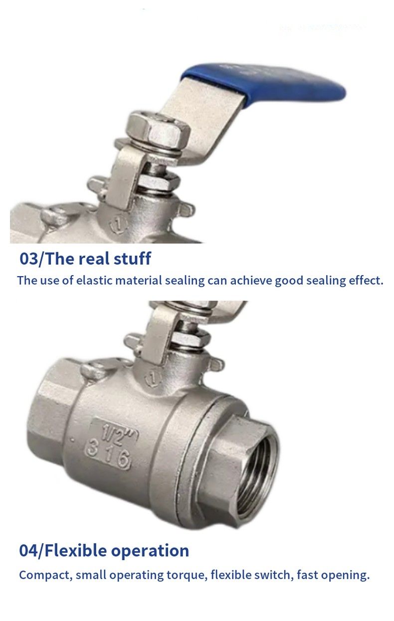 Q11F two-piece ball valve