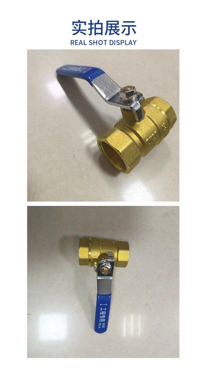 Q11F Brass ball valve with internal thread