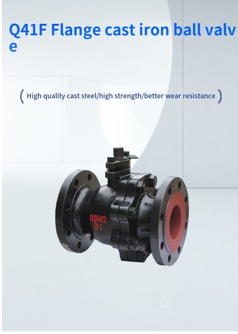 Q41F Flange cast iron ball valve