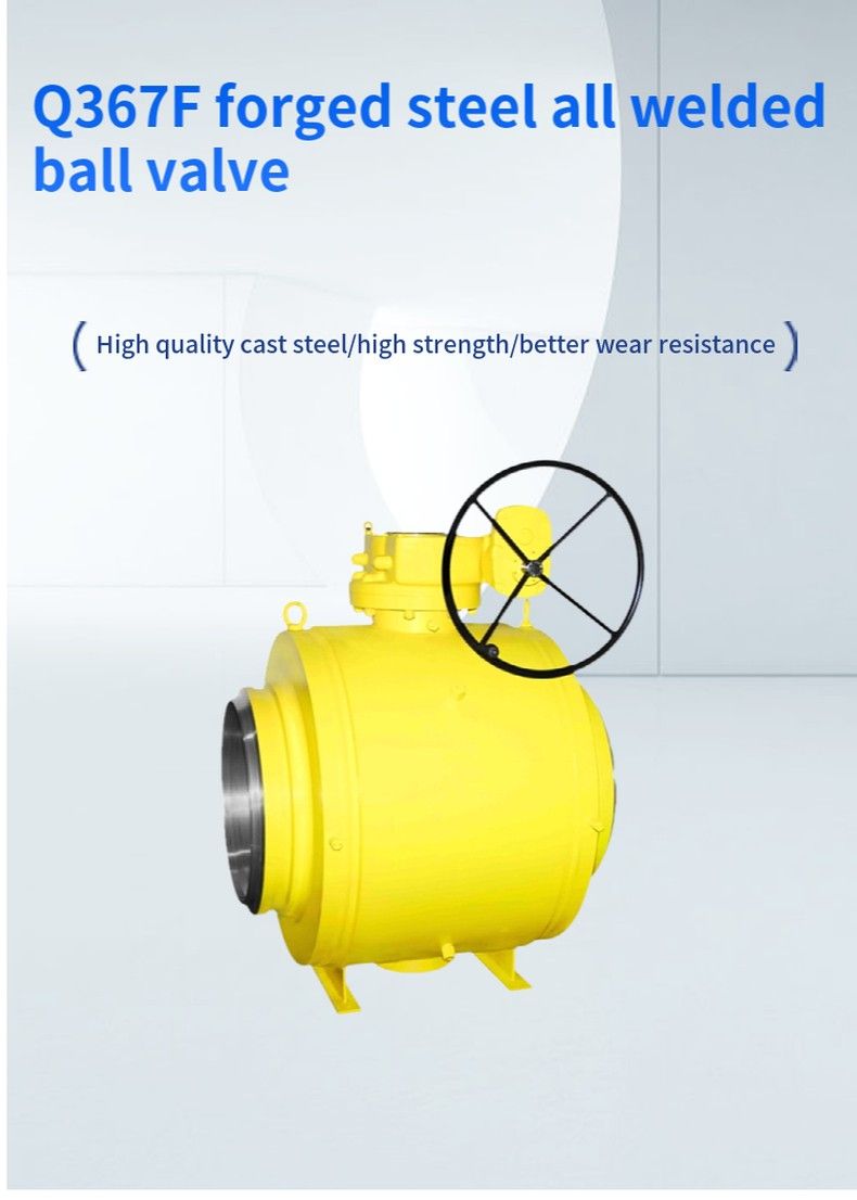 Q367F forged steel all welded ball valve