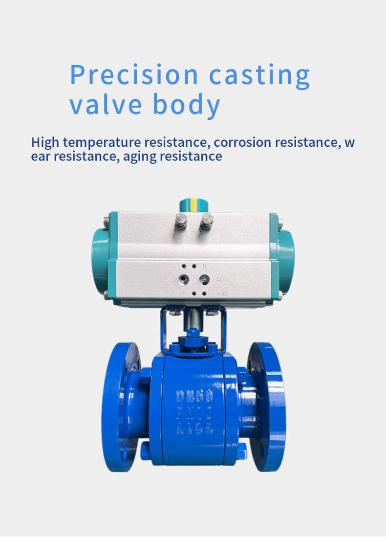 Q641TC pneumatic ceramic ball valve