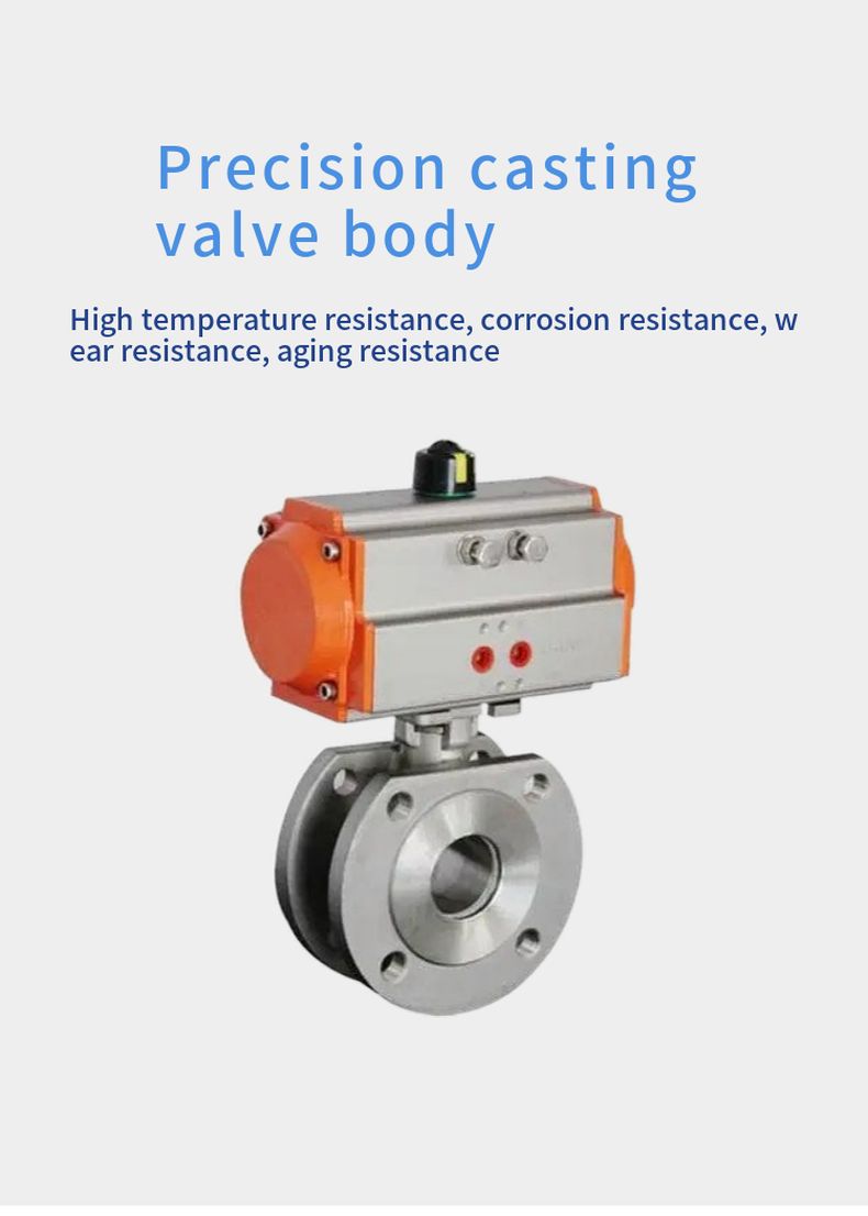 Q671F pneumatic clamp ball valve