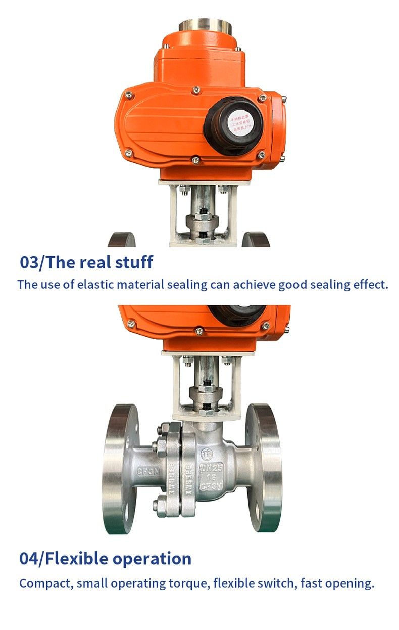 Q941F electric ball valve