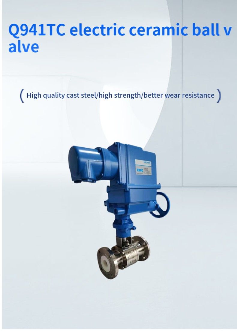 Q941TC electric ceramic ball valve