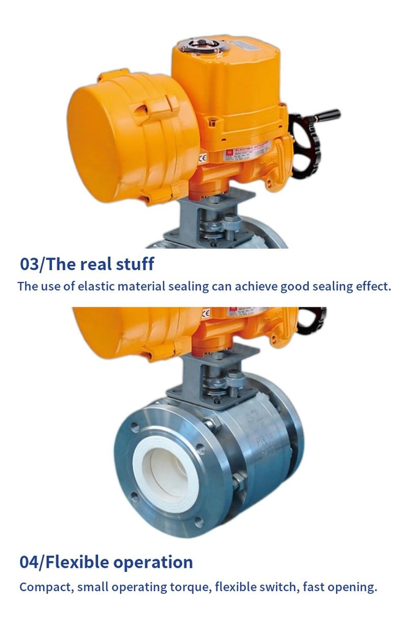 Q941TC electric ceramic ball valve