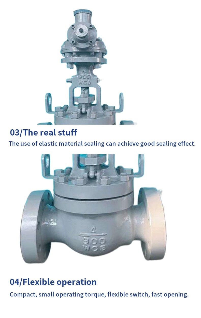 QJ547Y bevel gear drive track ball valve