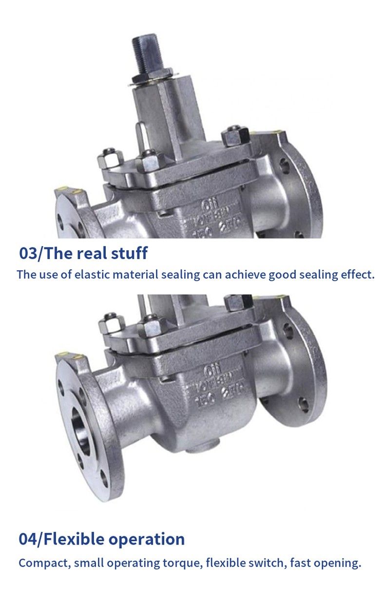 YHQ341H inclined ball valve