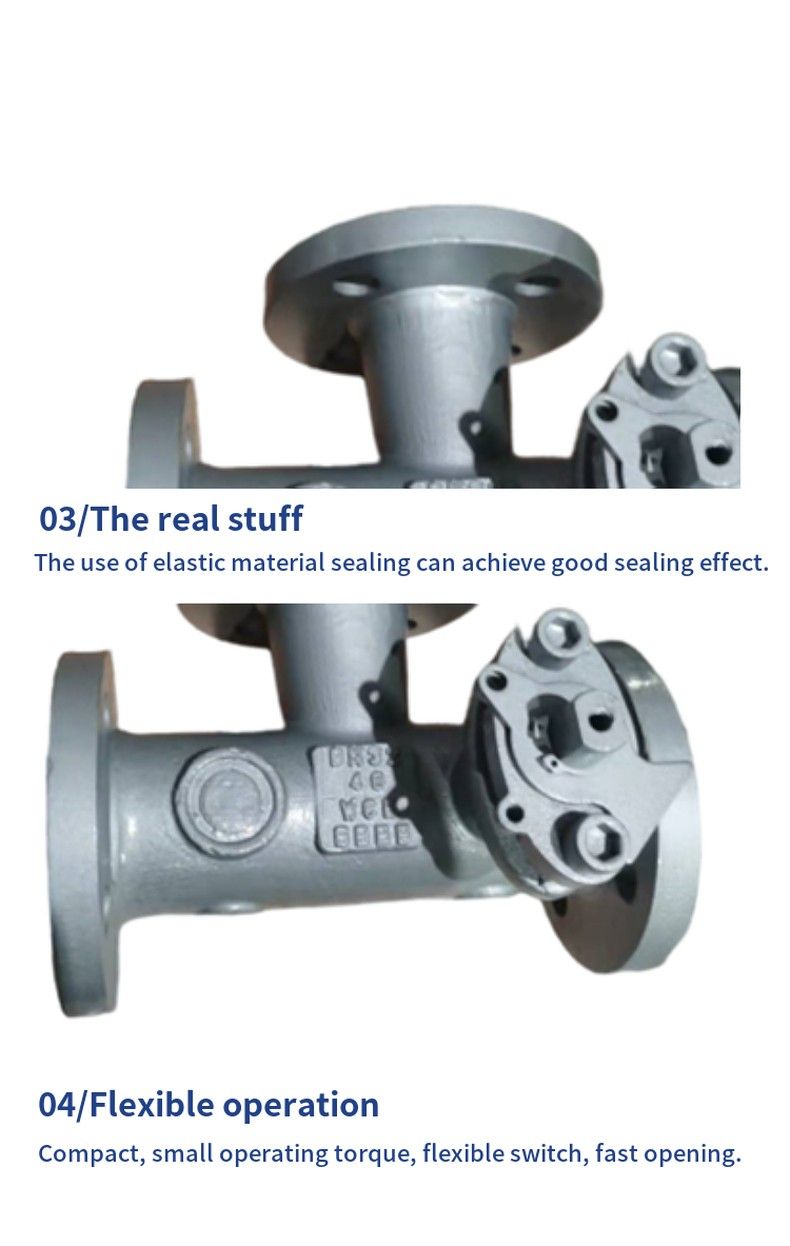 YQ44F combined three-way ball valve