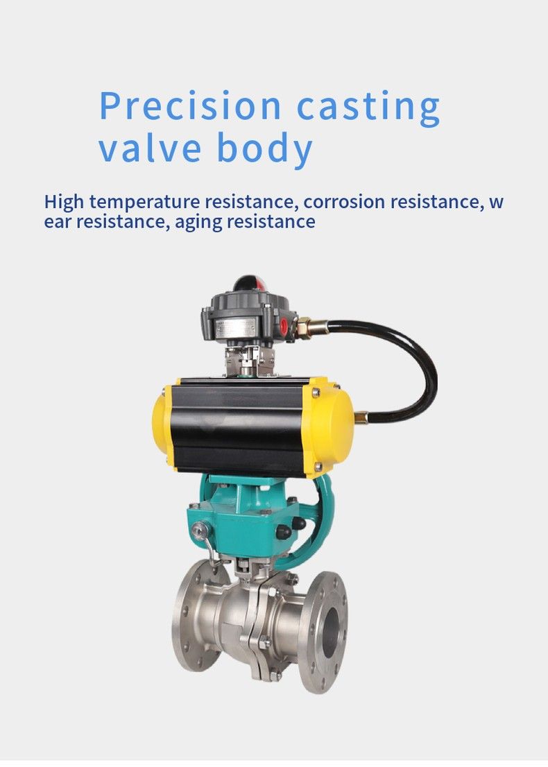 ZSHO pneumatic O-cut ball valve