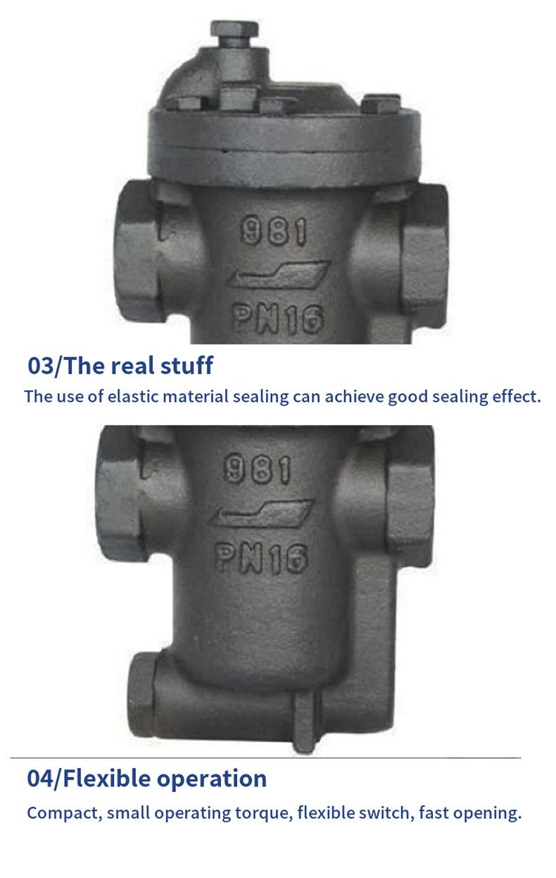 CS15H bell-shaped float inverted bucket steam trap