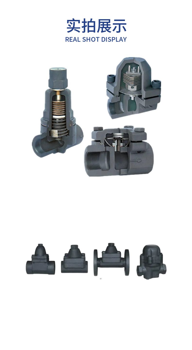 CS67H adjustable bimetallic sheet steam trap