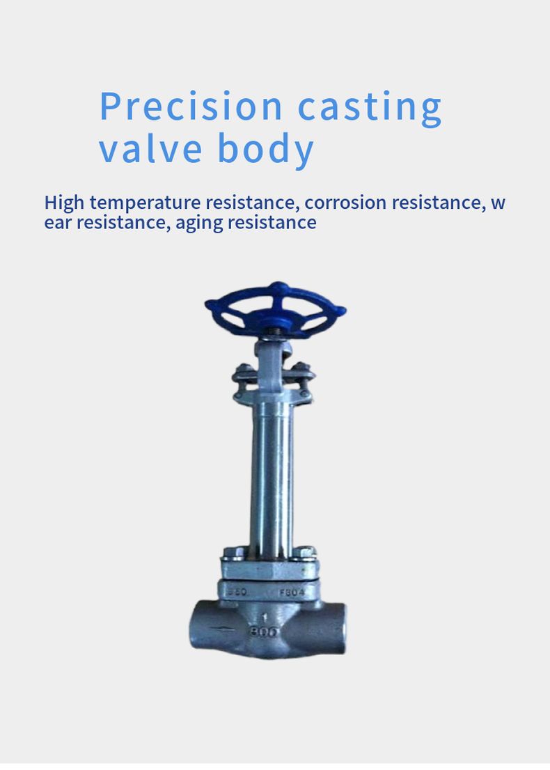 DJ61Y forged steel low temperature stop valve