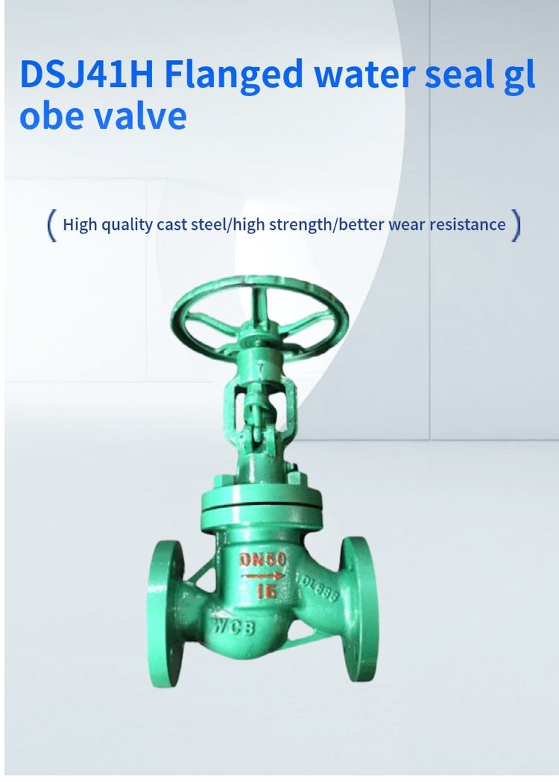 DSJ41H Flanged water seal globe valve