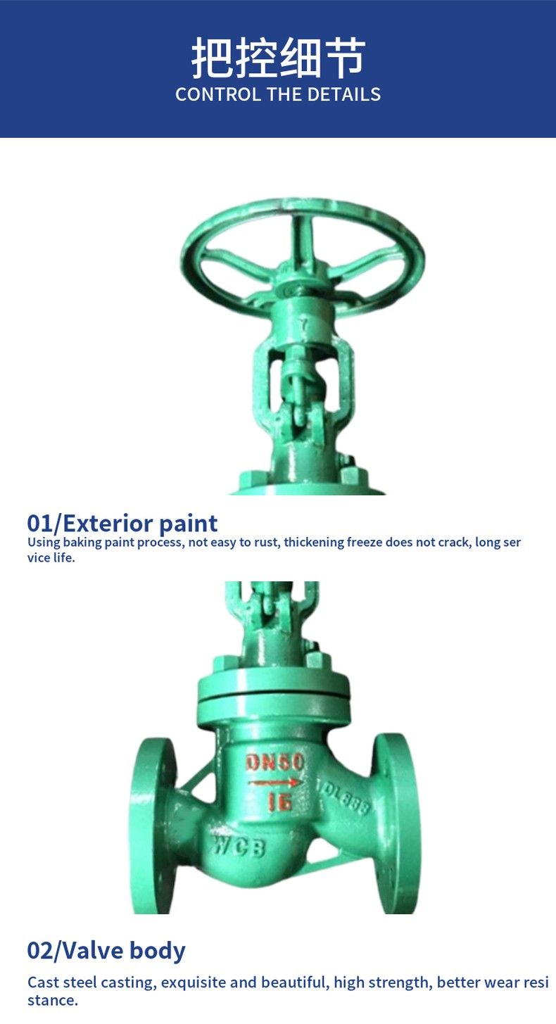 DSJ41H Flanged water seal globe valve