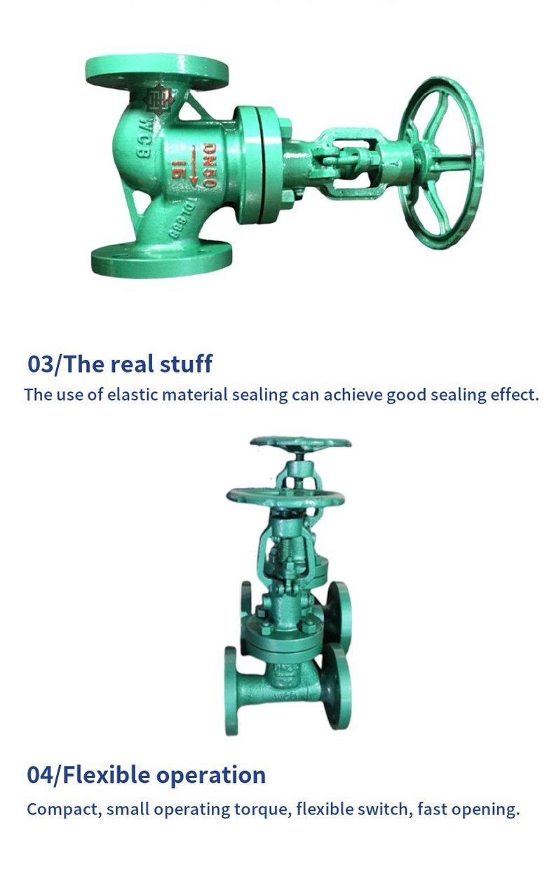 DSJ41H Flanged water seal globe valve