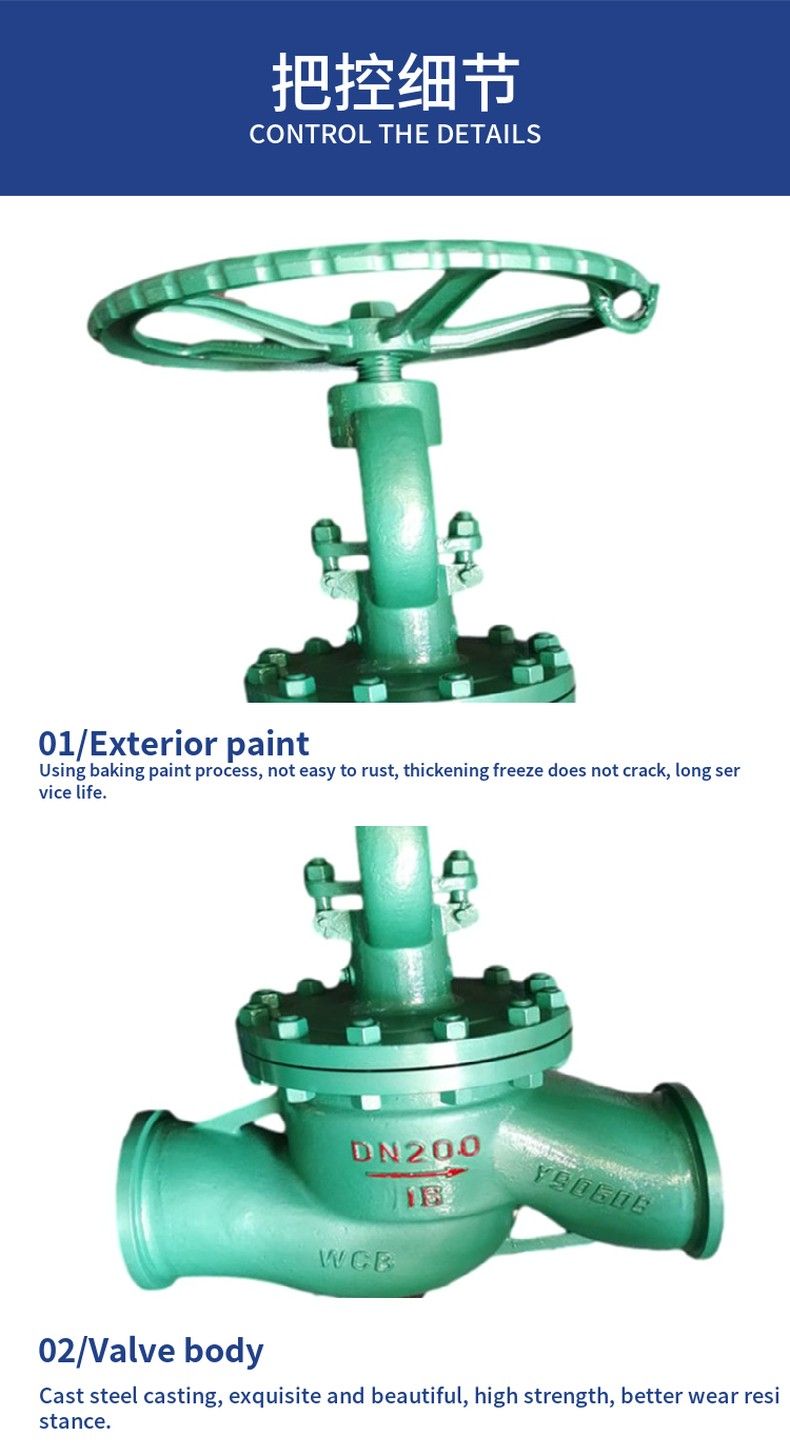 DSJ61H Welded water seal globe valve